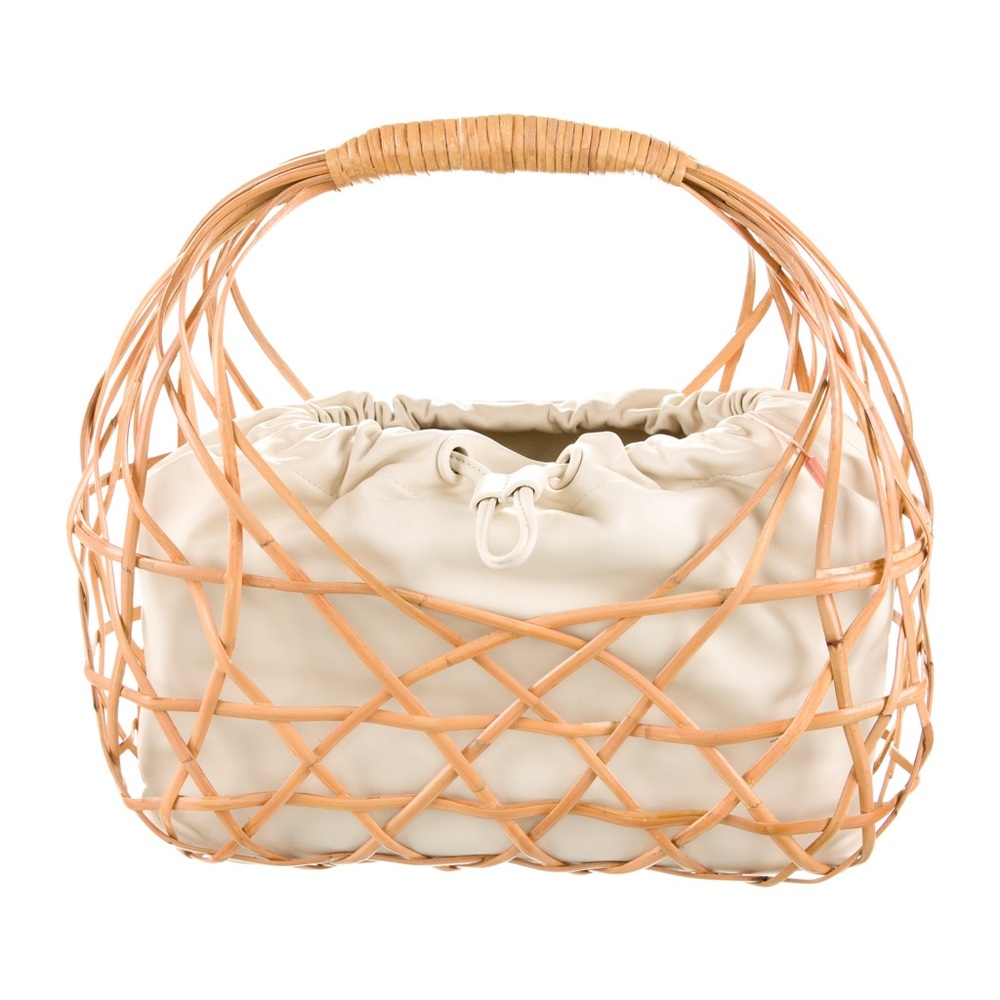 Cult Gaia Aviva Wicker Bag Small